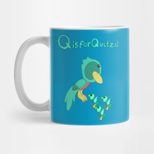 Q is for Quetzal Mug